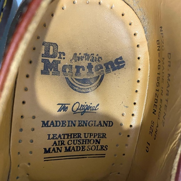 Vintage Dr. Martens Made in England 1561 Oxfords UK Size 10 US 11 - Picture 10 of 10